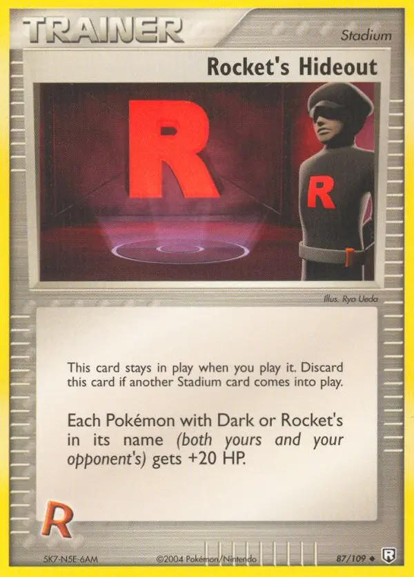 Rocket's Hideout — Team Rocket Returns #87