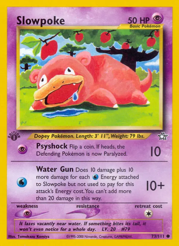 Slowpoke — Neo Genesis #73