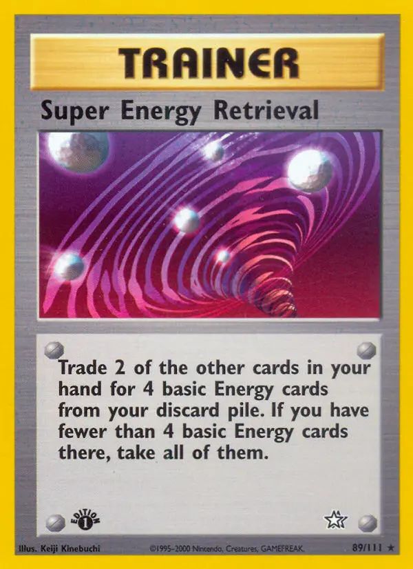 Super Energy Retrieval — Neo Genesis #89