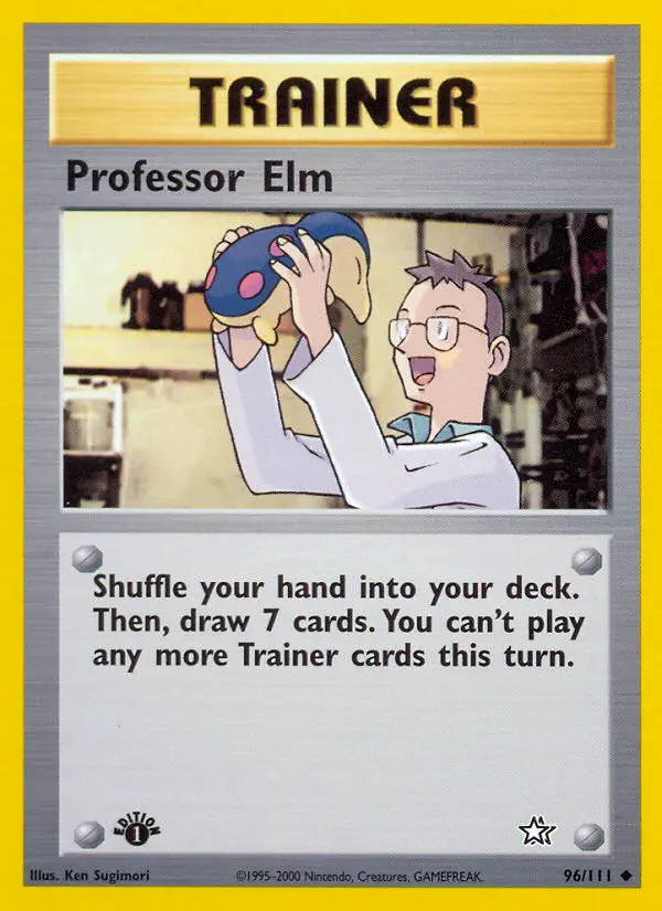 Professor Elm — Neo Genesis #96