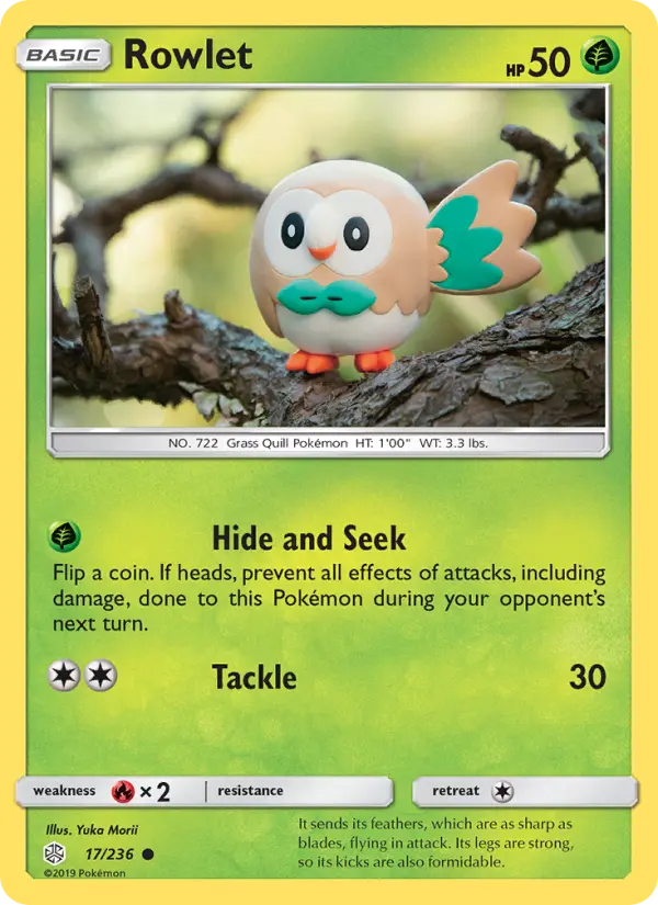 Rowlet — Cosmic Eclipse #17