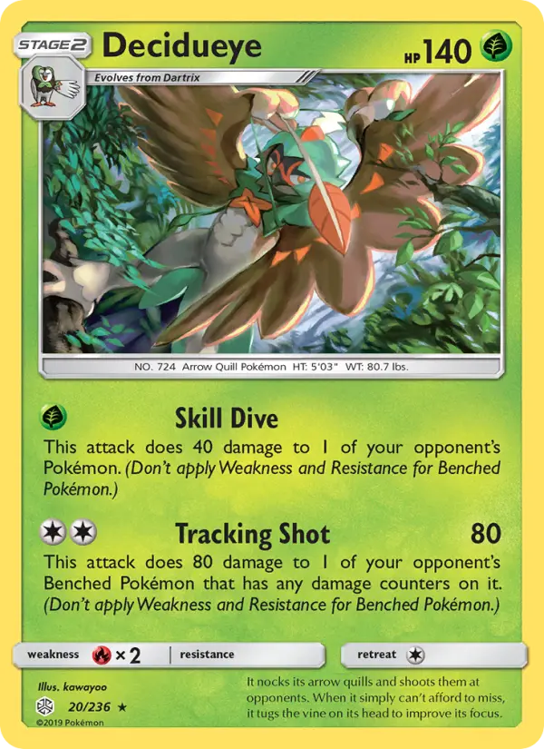 Decidueye — Cosmic Eclipse #20