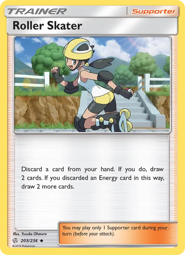Roller Skater — Cosmic Eclipse #203