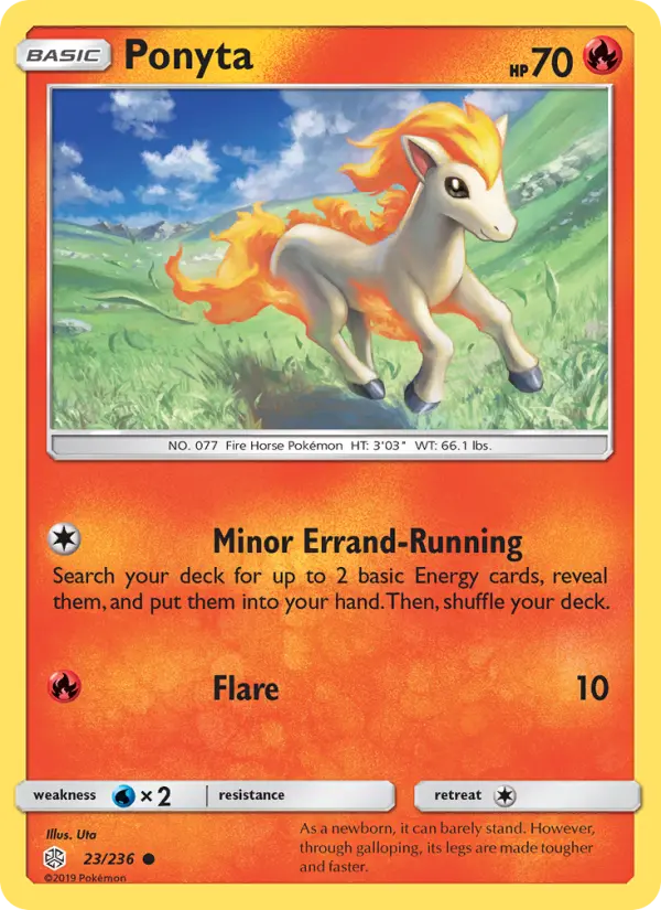 Ponyta — Cosmic Eclipse #23