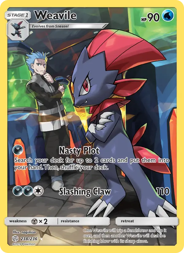 Weavile — Cosmic Eclipse #238