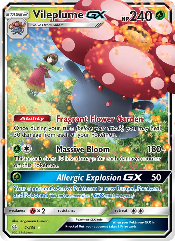 Vileplume GX — Cosmic Eclipse #4