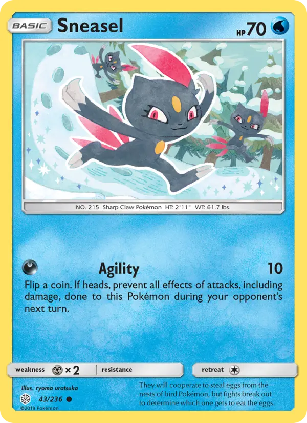 Sneasel — Cosmic Eclipse #43