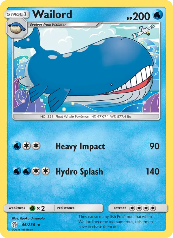 Wailord — Cosmic Eclipse #46