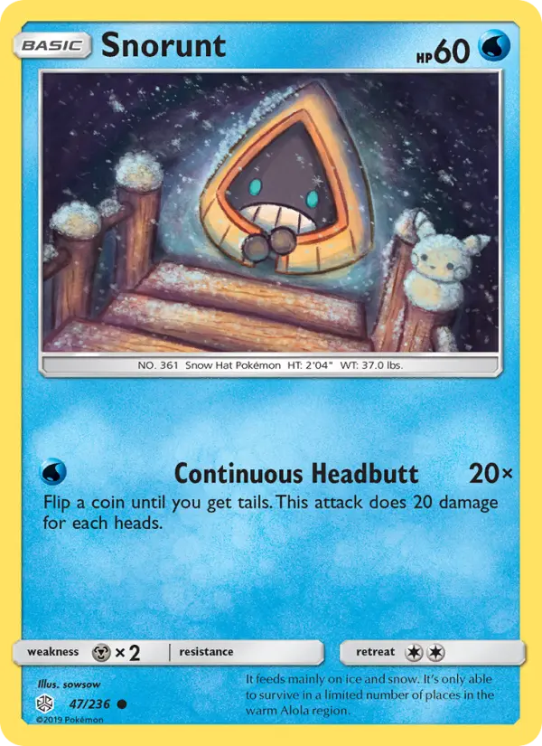 Snorunt — Cosmic Eclipse #47