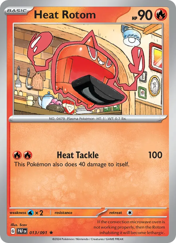 Heat Rotom — Paldean Fates #013
