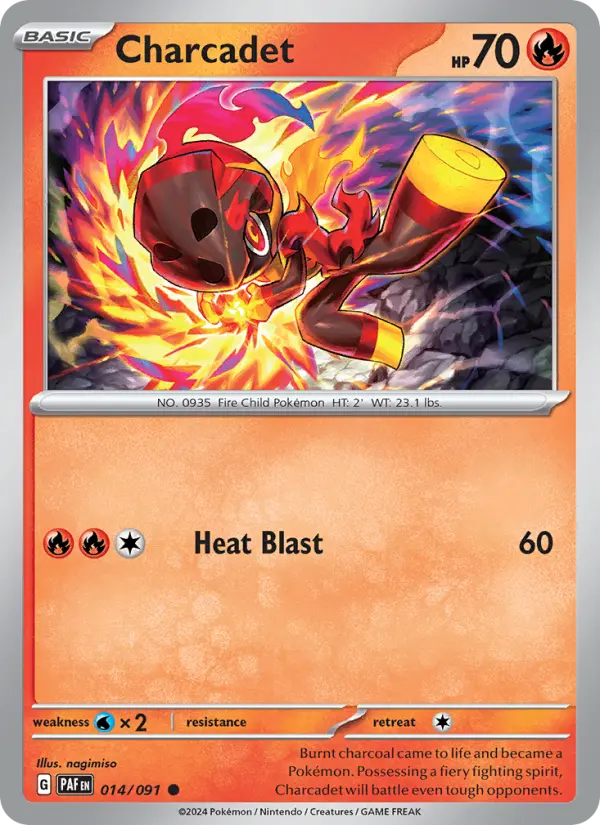 Charcadet — Paldean Fates #014