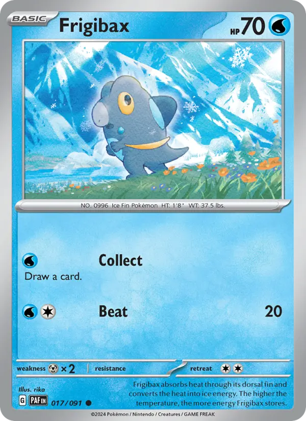 Frigibax — Paldean Fates #017