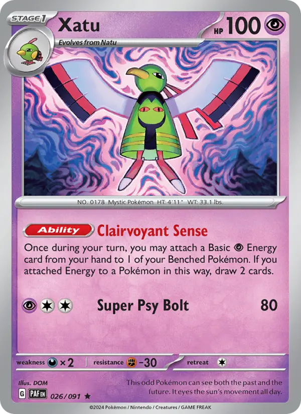 Xatu — Paldean Fates #026