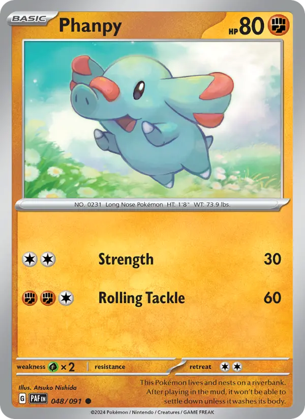 Phanpy — Paldean Fates #048