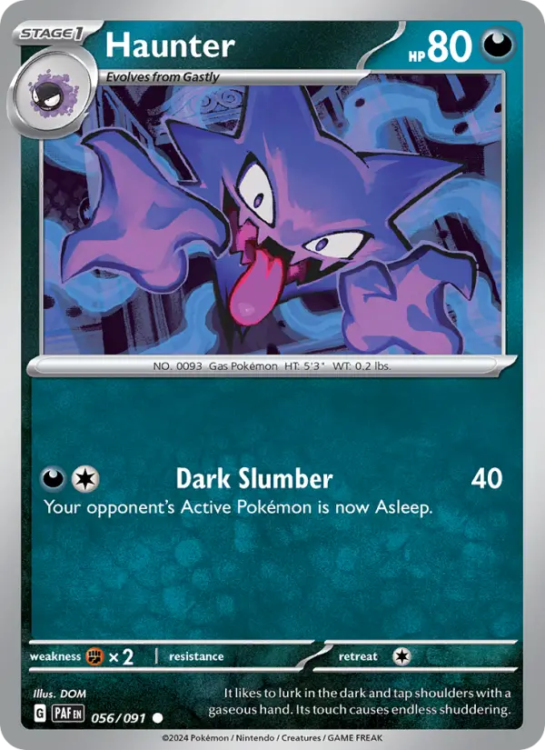 Haunter — Paldean Fates #056