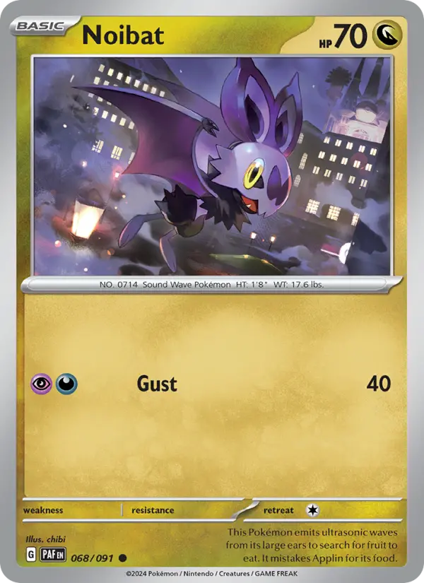 Noibat — Paldean Fates #068
