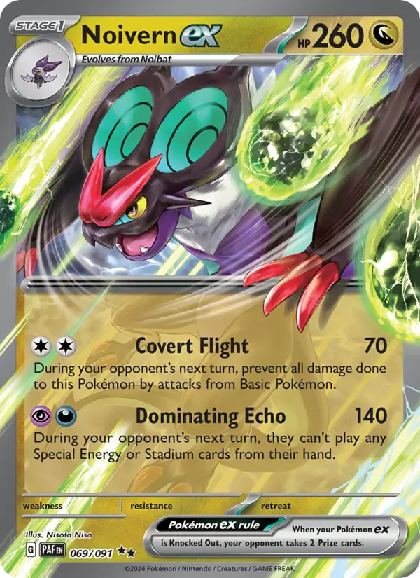 Noivern ex — Paldean Fates #069
