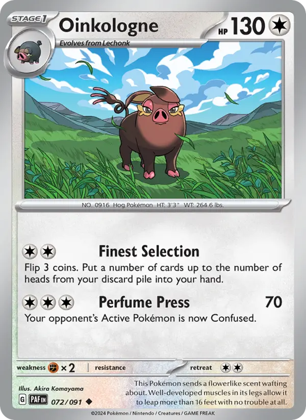 Oinkologne — Paldean Fates #072