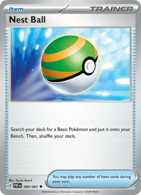 Nest Ball — Paldean Fates #084
