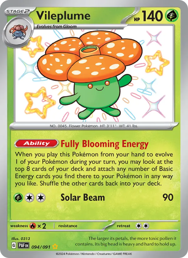 Vileplume — Paldean Fates #094