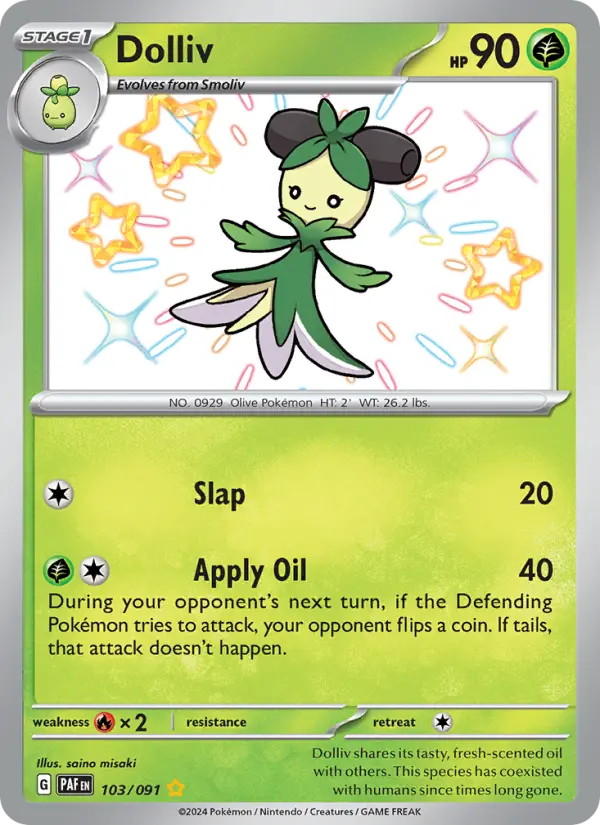 Dolliv — Paldean Fates #103