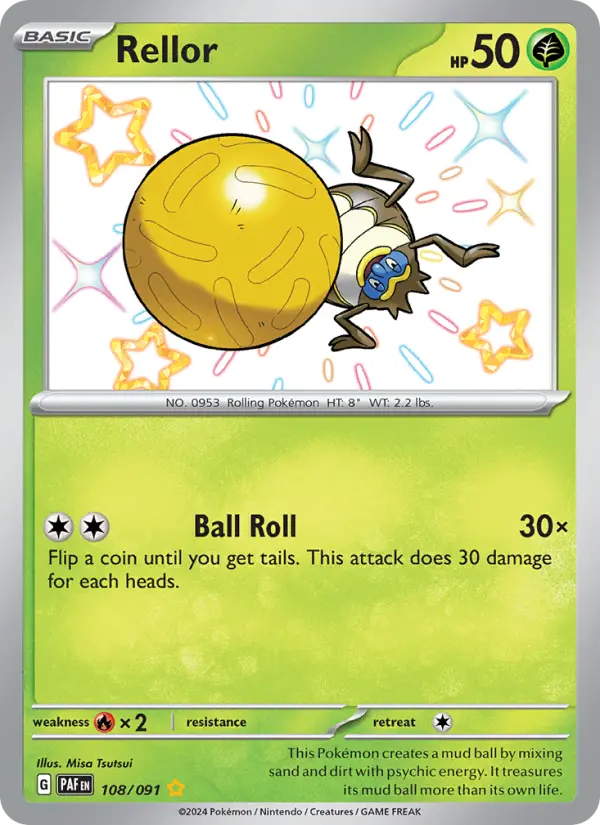 Rellor — Paldean Fates #108