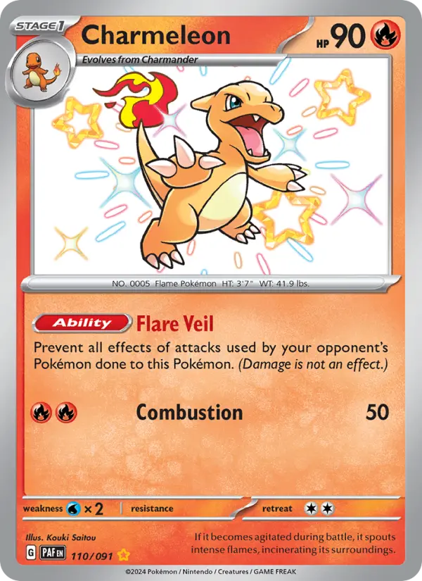 Charmeleon — Paldean Fates #110