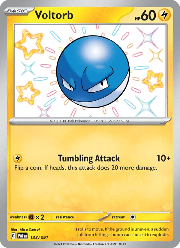 Voltorb — Paldean Fates #133