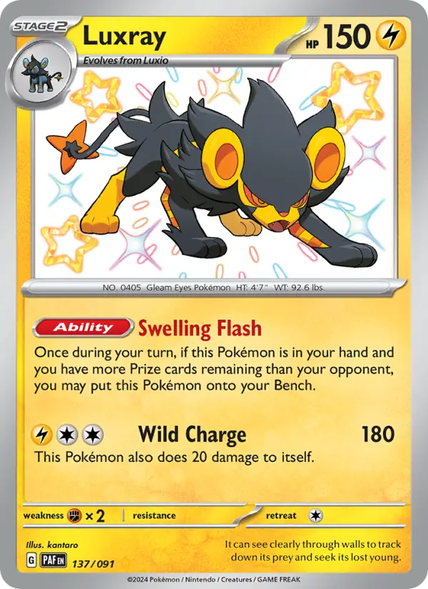 Luxray — Paldean Fates #137
