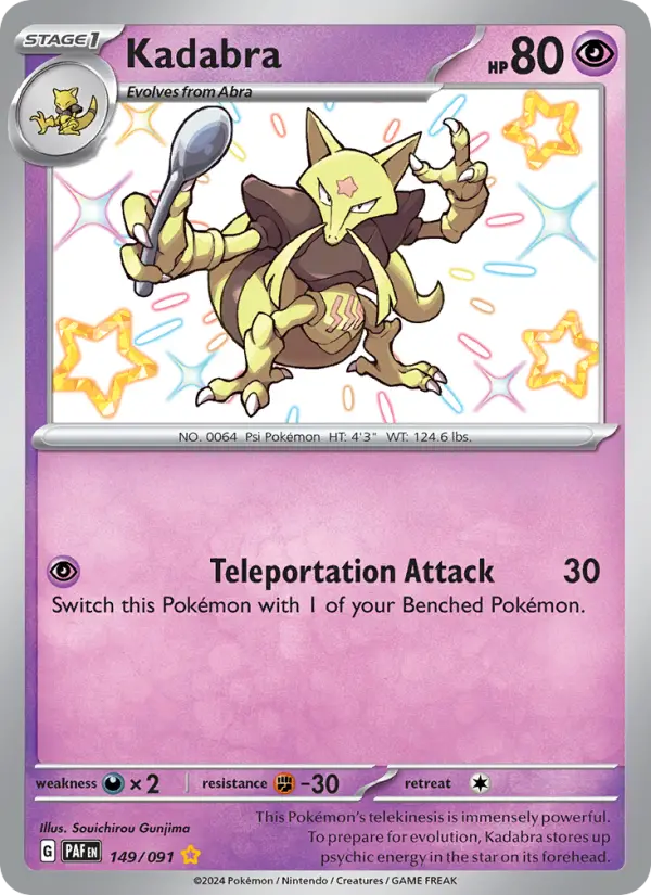Kadabra — Paldean Fates #149