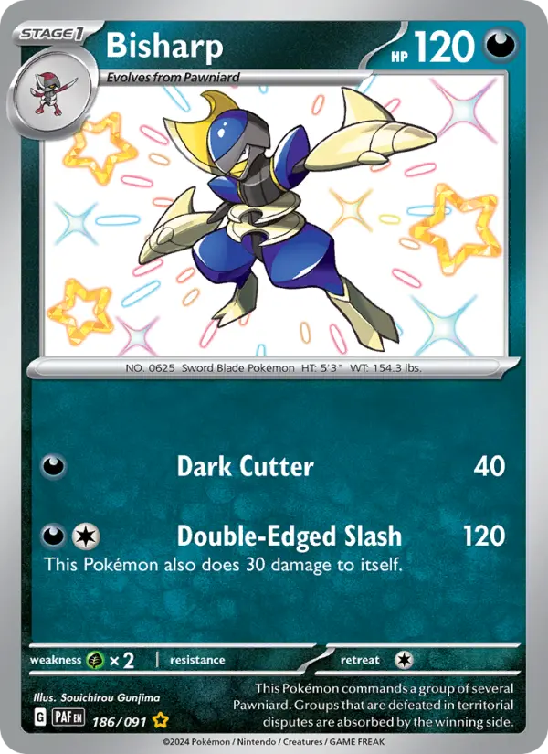 Bisharp — Paldean Fates #186