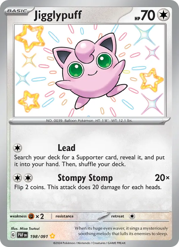 Jigglypuff — Paldean Fates #198
