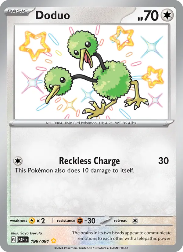 Doduo — Paldean Fates #199