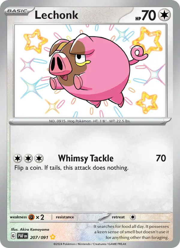 Lechonk — Paldean Fates #207
