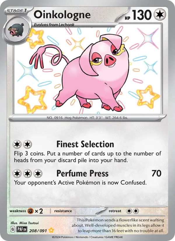 Oinkologne — Paldean Fates #208