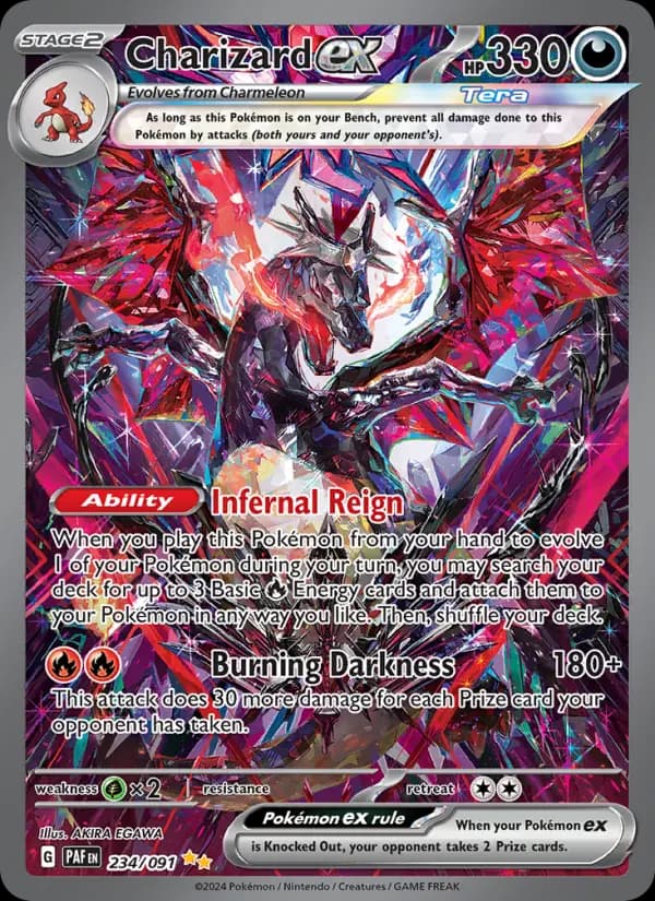 Charizard ex — Paldean Fates #234