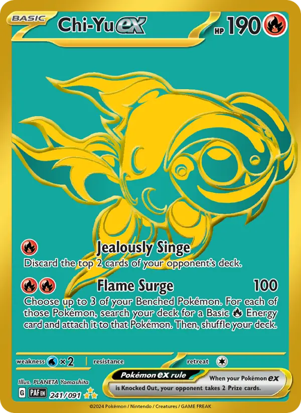 Chi-Yu ex — Paldean Fates #241