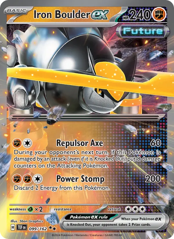 Iron Boulder ex — Temporal Forces #099