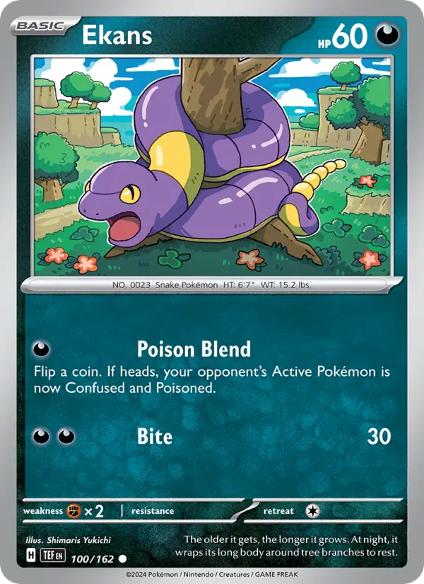Ekans — Temporal Forces #100