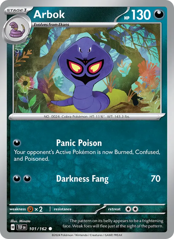 Arbok — Temporal Forces #101