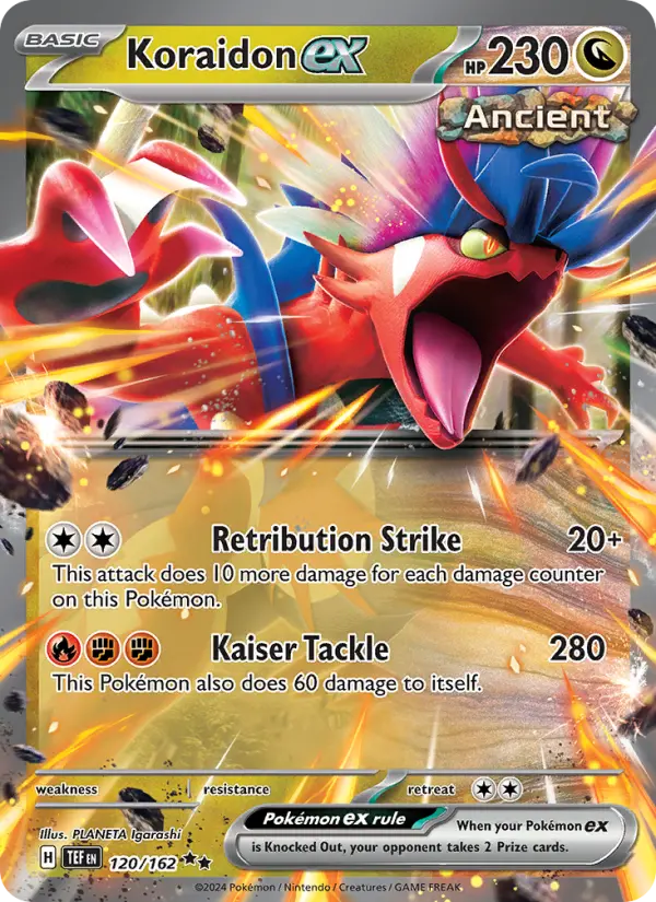 Koraidon ex — Temporal Forces #120