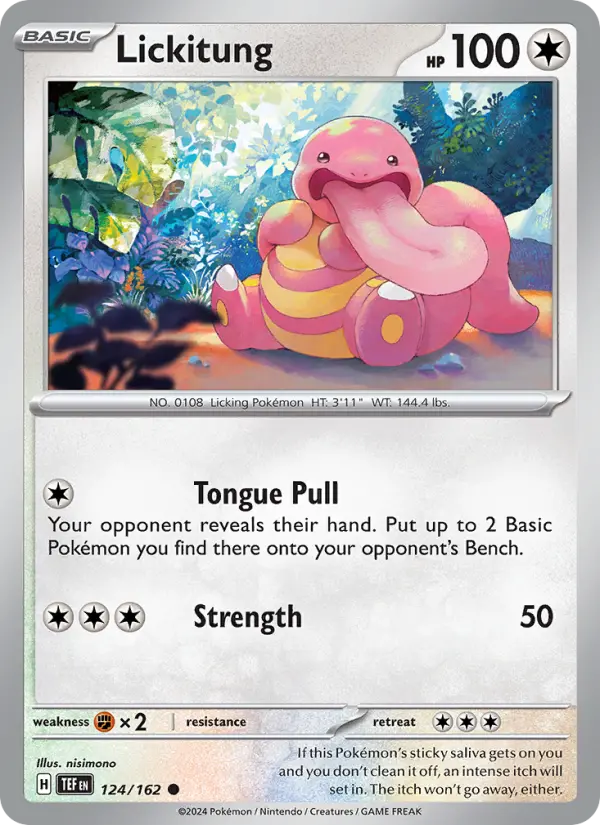 Lickitung — Temporal Forces #124