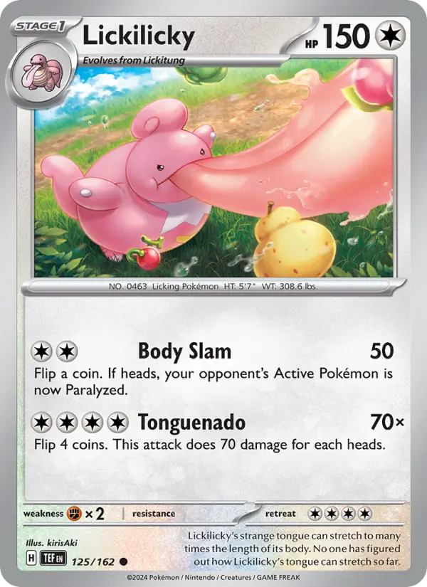 Lickilicky — Temporal Forces #125