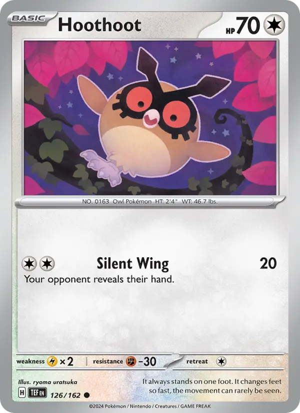 Hoothoot — Temporal Forces #126