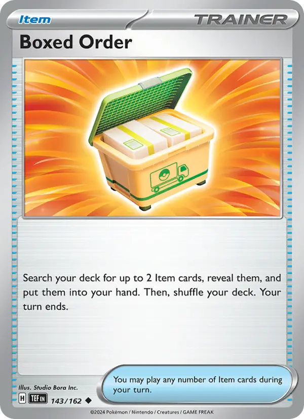 Boxed Order — Temporal Forces #143