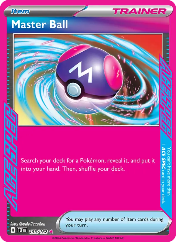 Master Ball — Temporal Forces #153