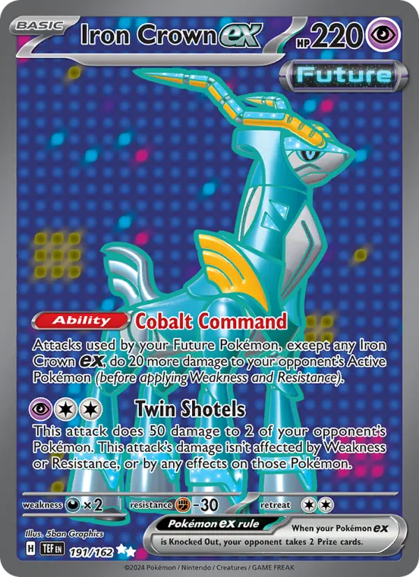 Iron Crown ex — Temporal Forces #191