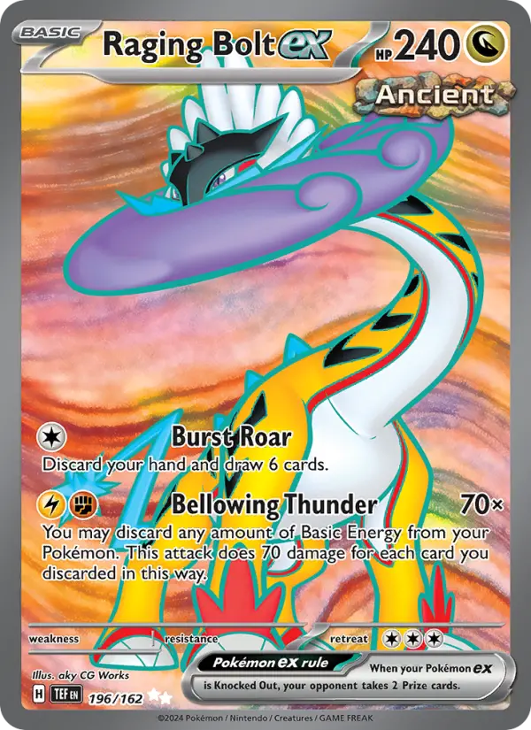 Raging Bolt ex — Temporal Forces #196