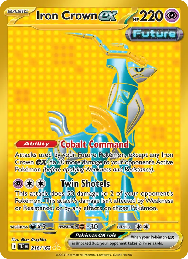 Iron Crown ex — Temporal Forces #216