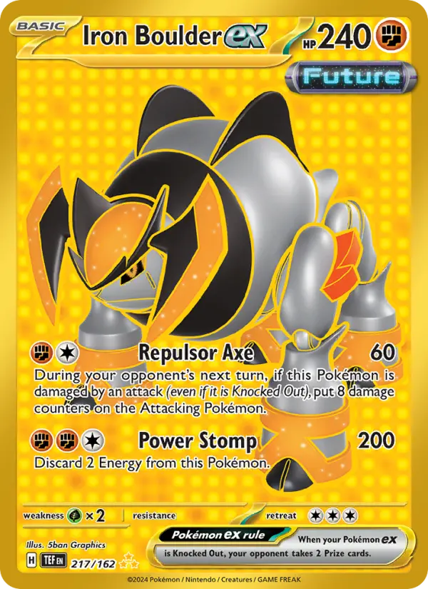 Iron Boulder ex — Temporal Forces #217